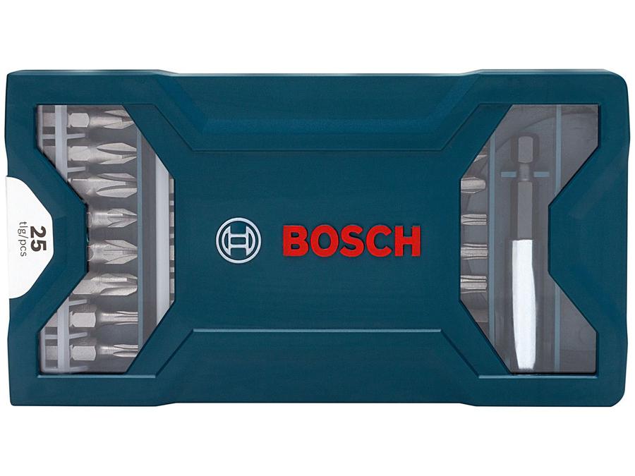 Jogo de Bits 1/4" Bosch 60Mini X-Line - 25 Peças