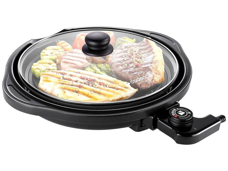 Grill/Sanduicheira Cadence Perfect Taste Redondo - 1250W