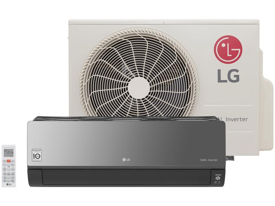 Ar-condicionado Split LG Inverter 22.000 BTUs - Quente/Frio Dual Inverter Artcool S4W24KERP1