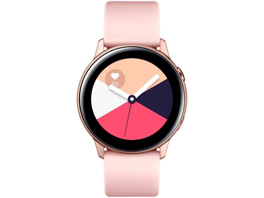 Smartwatch Samsung Watch Active Galaxy - Rosê 40mm 4GB