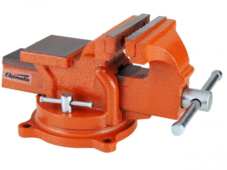 Morsa de Bancada 6" com Base Giratória Sparta - Rotativa