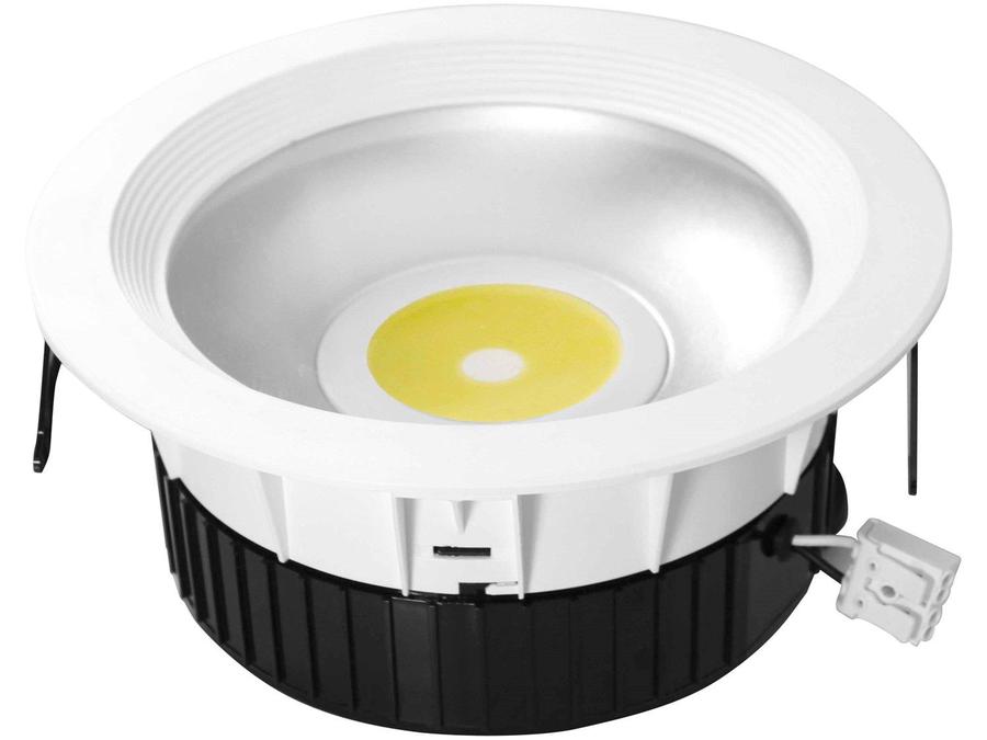 Spot de LED de Embutir Redondo Branco Taschibra - TSL 115