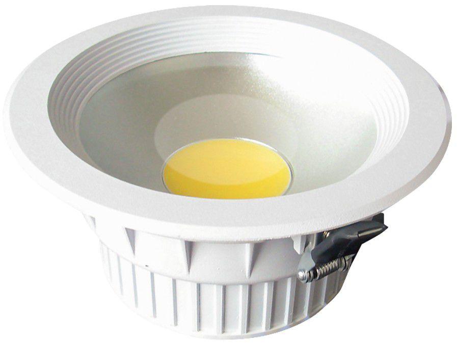 Spot de LED de Embutir Redondo Branco Taschibra - TSL 120