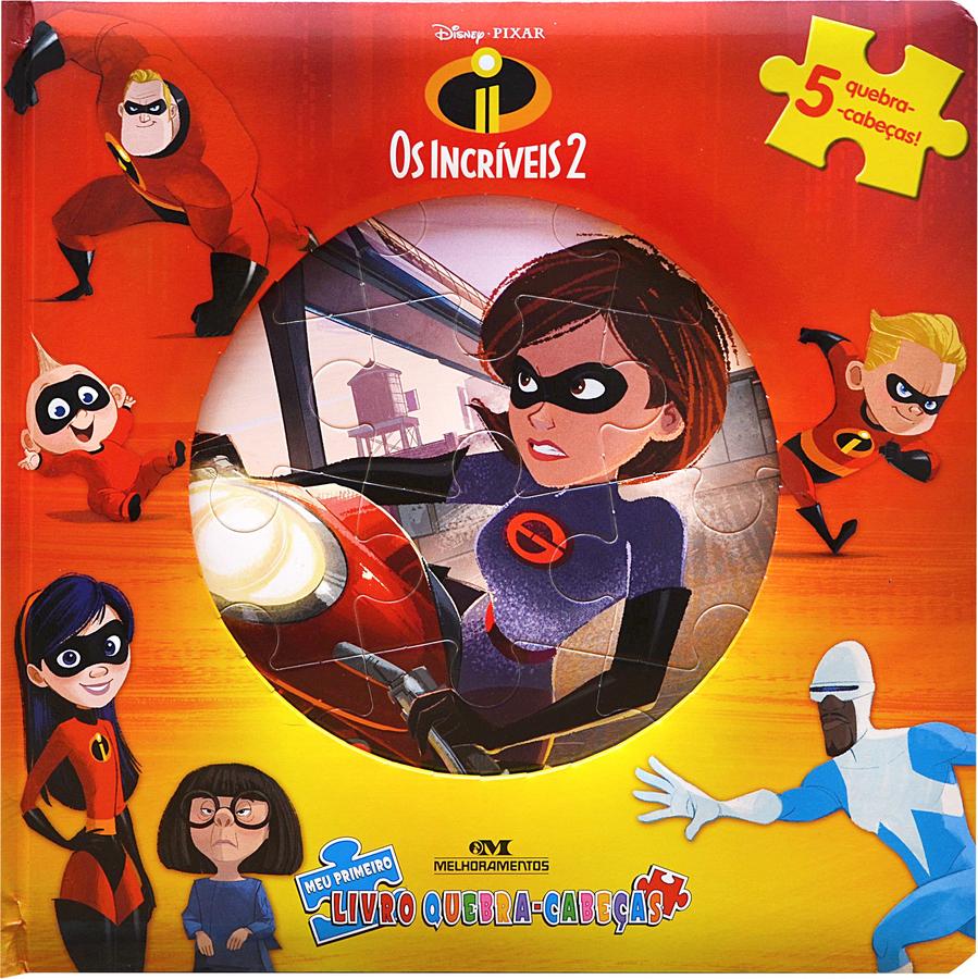 Os Incríveis 2 ? Meu Primeiro Livro Quebra-cabeças -