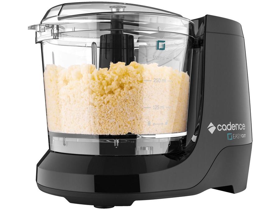 Mini Processador de Alimentos Cadence Preto - Easy Cut MPR520 2 Funções 100W
