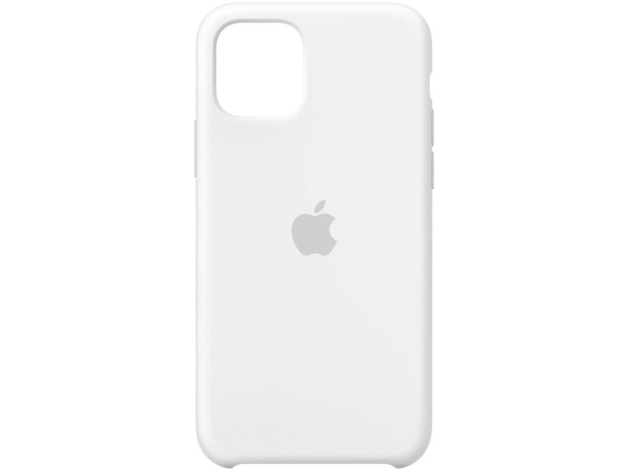 Capa de Silicone Branca para iPhone 11 Pro - Original