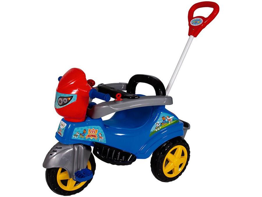 Triciclo Infantil M Patrol Baby City - com Empurrador Maral