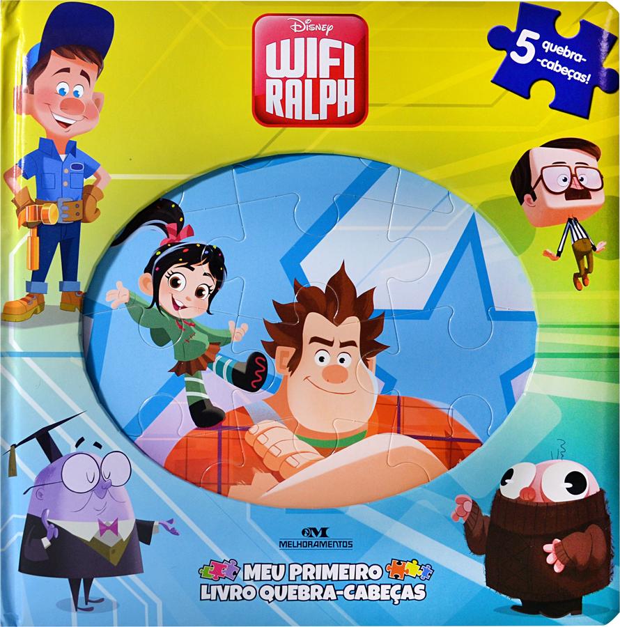 Wifi Ralph ? Meu Primeiro Livro Quebra-cabeças -