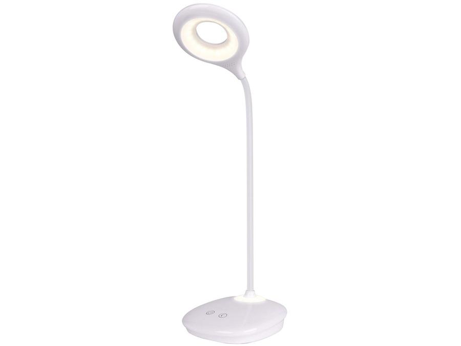 Luminária de Mesa LED 3 Intensidades - Touch Recarregável Branca Black + Decker