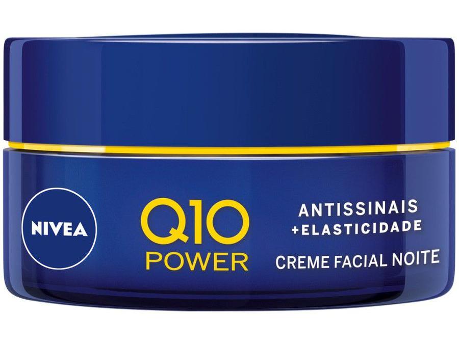 Creme Antissinais Facial Noturno Nivea Q10 Power - 50g
