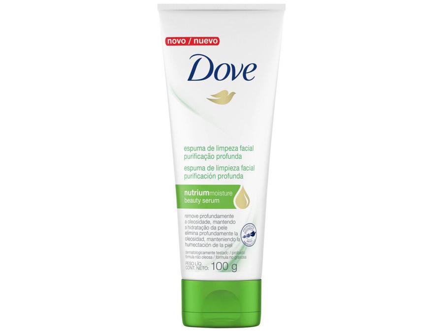 Espuma de Limpeza Facial Dove - Purificação Profunda 100g