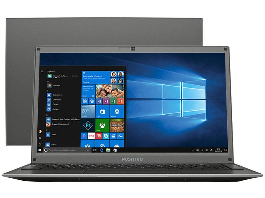 Notebook Positivo Motion C4500D Intel Celeron Dual - Core 4GB 500GB 14" Windows 10