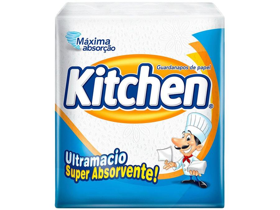 Guardanapo Folha Simples Kitchen - 50 Unidades