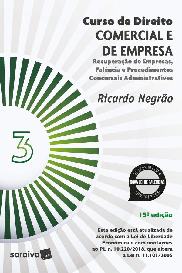 Livro - Curso de Direito Comercial e de Empresa - -