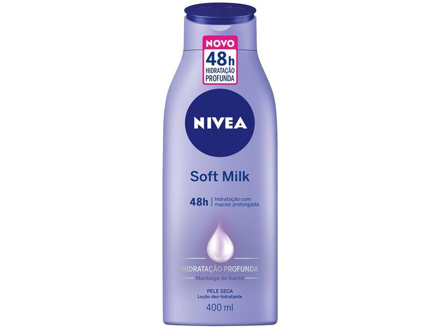 Creme Hidratante Corporal Nivea Soft Milk - 400ml