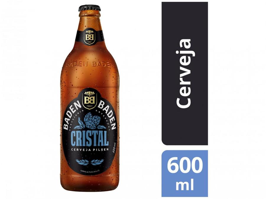 Cerveja Baden Baden Cristal Pilsen - Garrafa 600ml