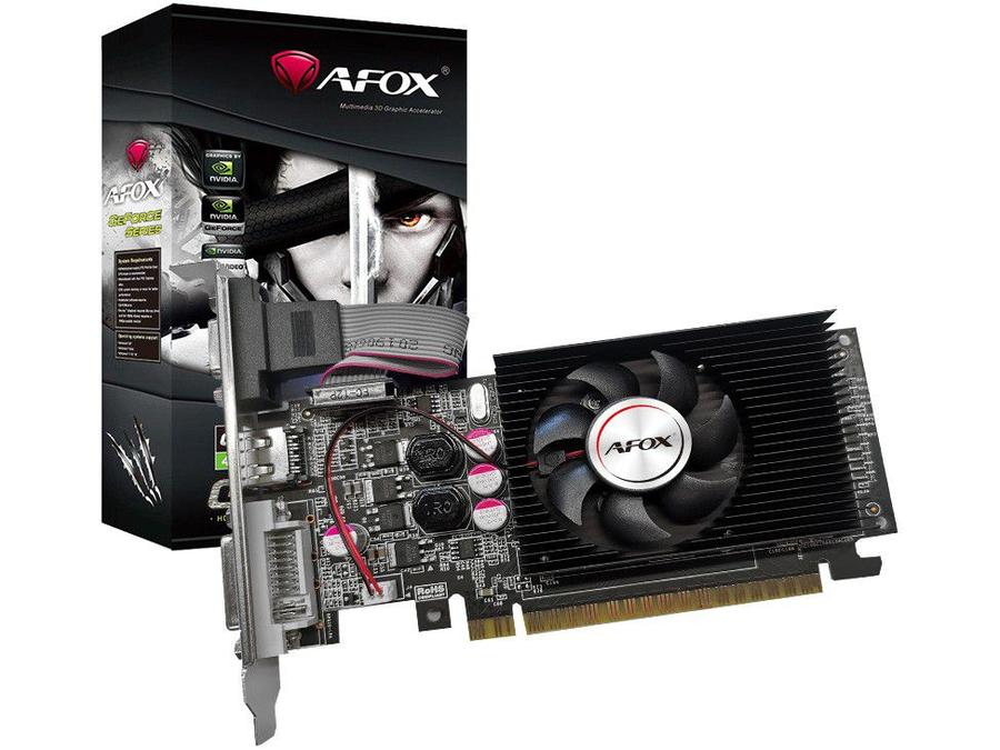Placa de Vídeo Afox GeForce GT210 1GB DDR3 - AF210-1024D3L8