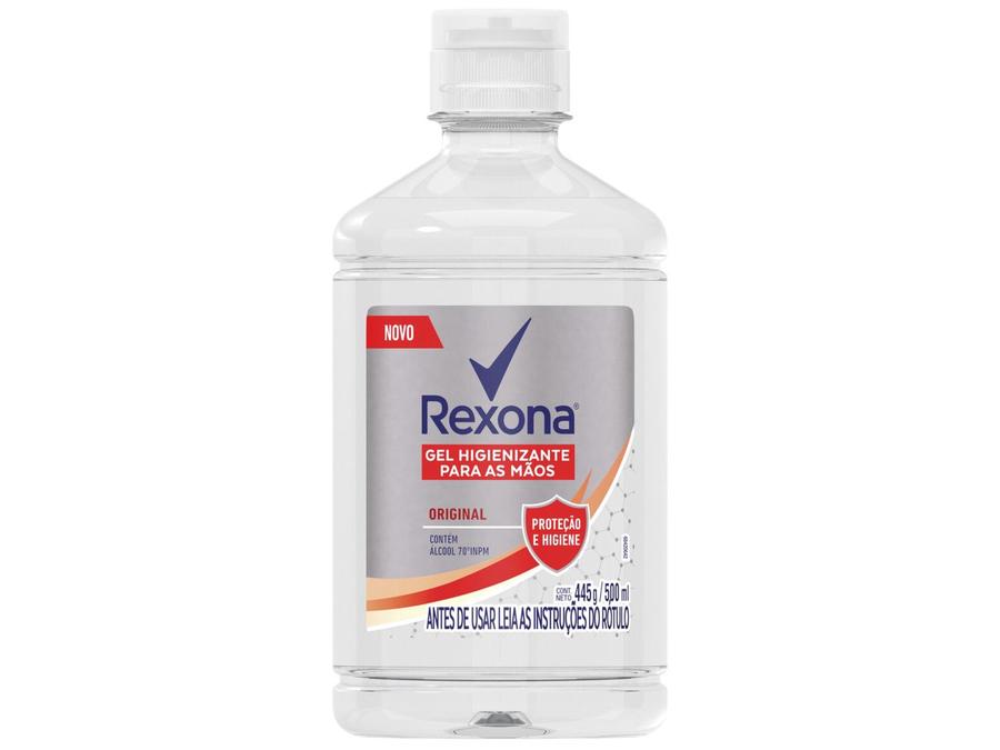 Gel Higienizante Rexona Original - Elimina até 99,9% das Bactérias 500ml
