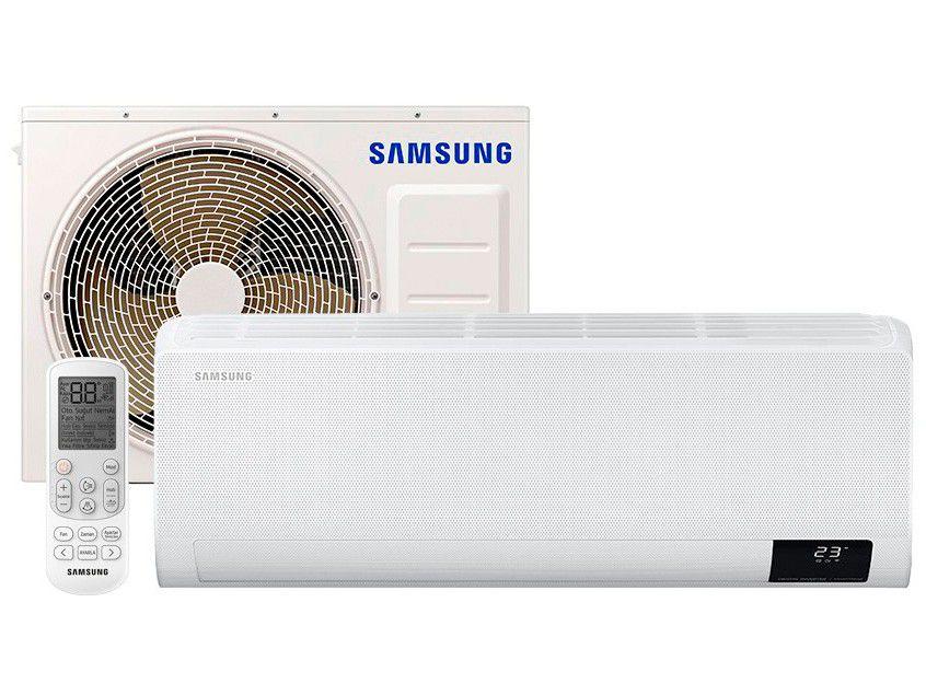 Ar-condicionado Split Samsung Inverter 18.000 BTUs - Quente e Frio WindFree AR18TSHCBWKNAZ
