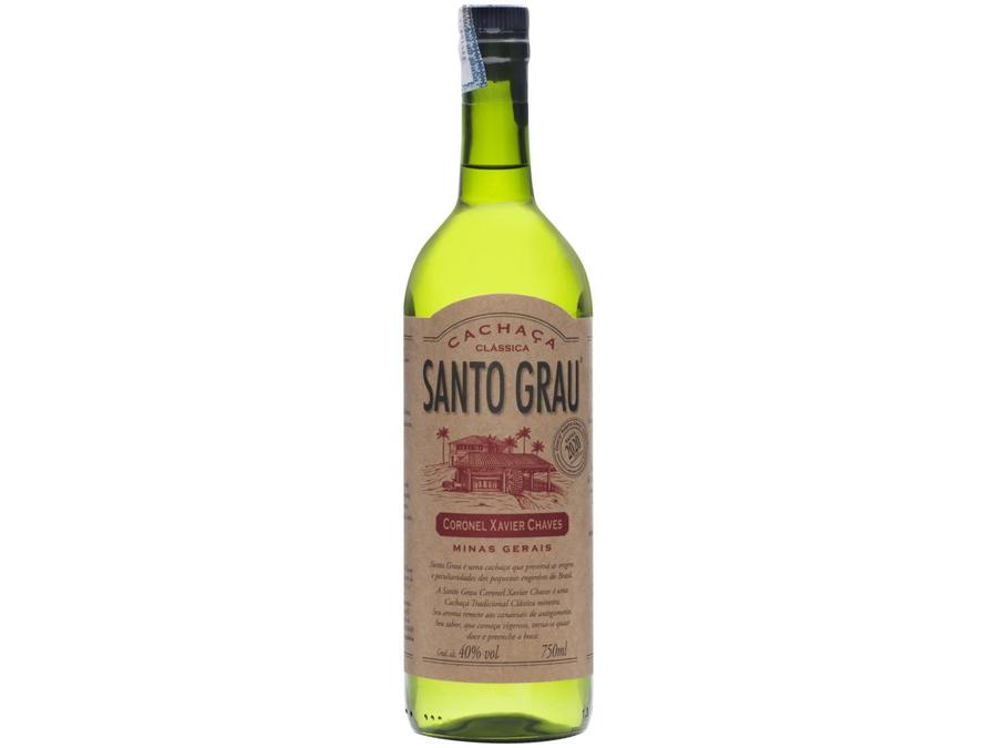 Cachaça Santo Grau Clássica Coronel Xavier Chaves - 750ml