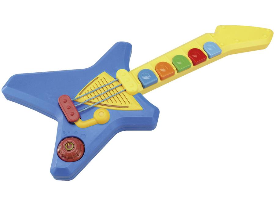 Guitarra de Brinquedo Mundo Mágico Maluca - Xplast
