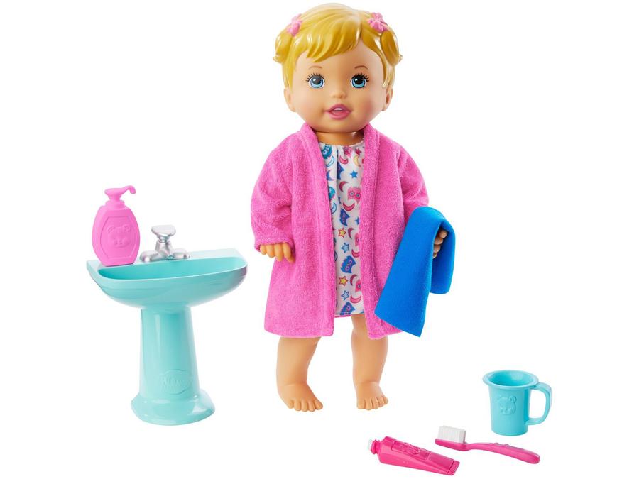 Boneca Little Mommy Hora de Dormir - com Acessórios Mattel