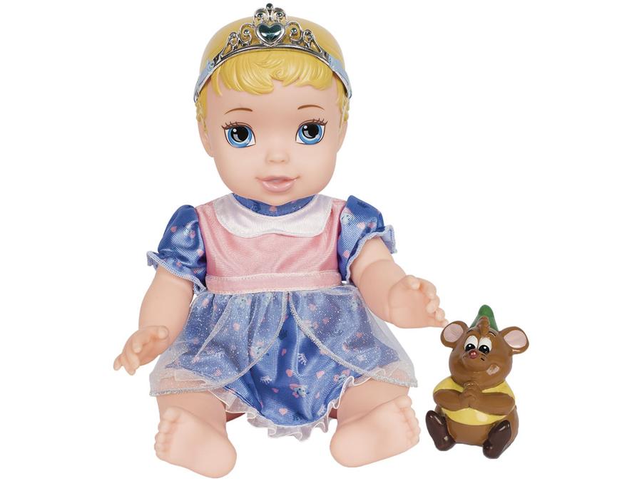 Boneca Baby Cinderela Disney Princesas 32cm - com Acessórios Mimo Toys