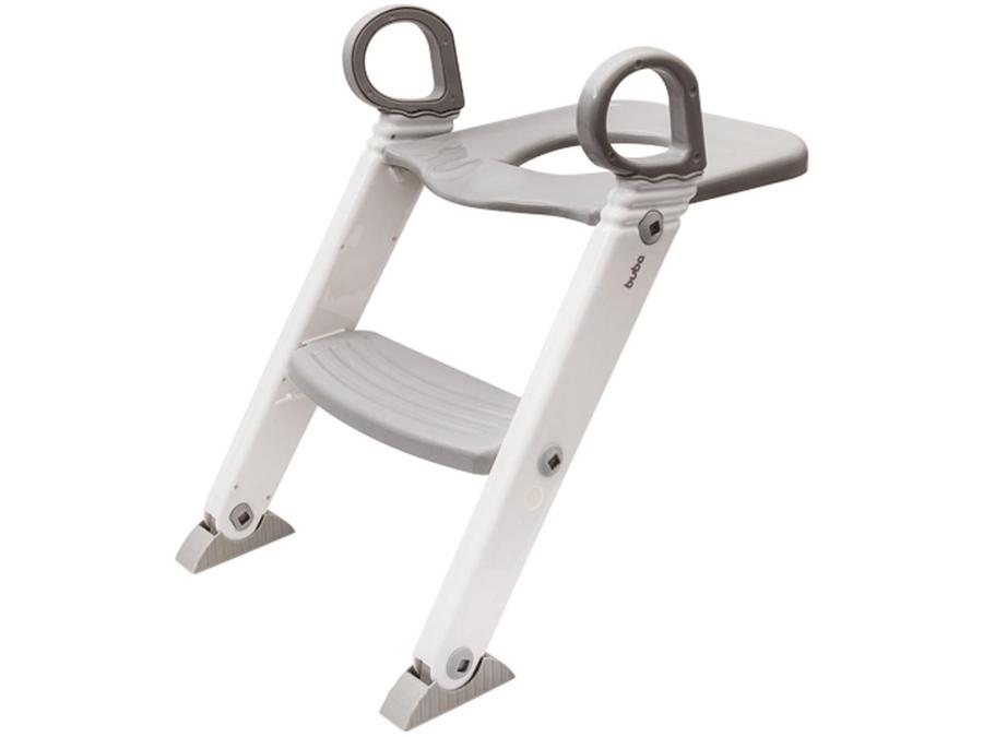 Redutor de Assento com Escada Buba - Cinza Baby