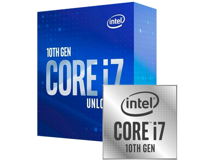 Processador Intel Core i7 10700K 3.80GHz - 5.10GHz Turbo 16MB