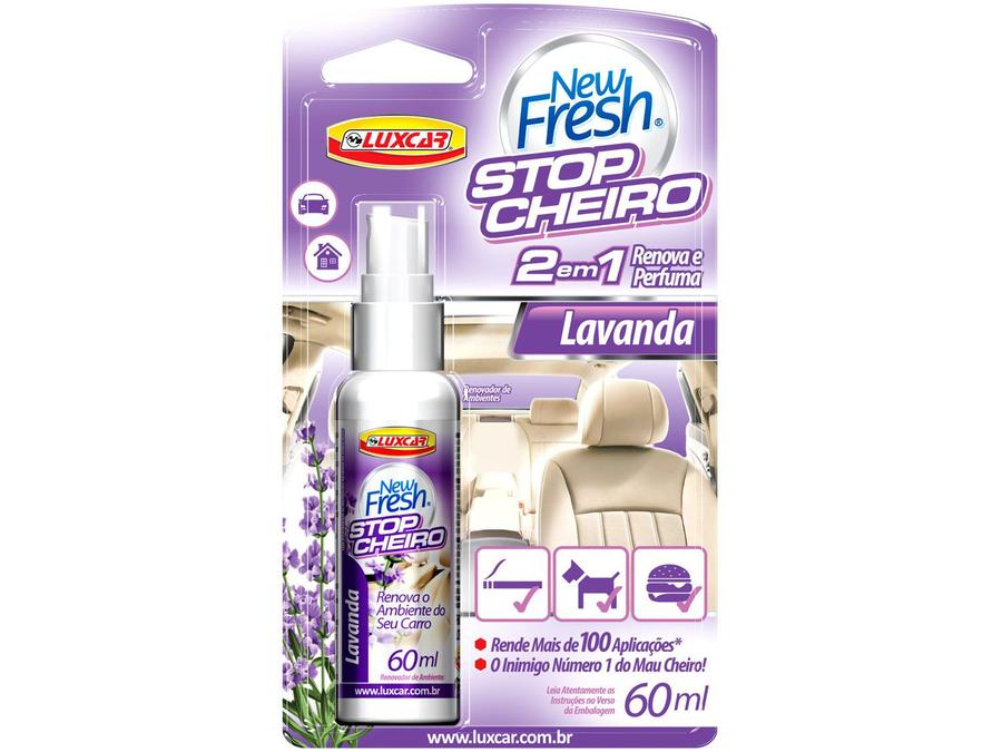 Odorizador Automotivo Spray Luxcar - Stop Cheiro New Fresh Lavanda