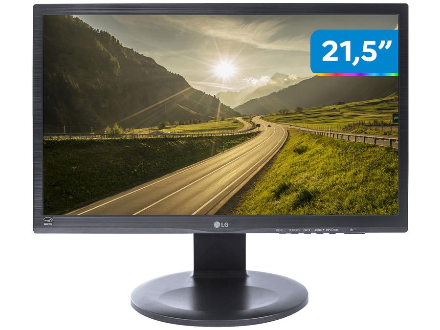Monitor para PC LG 22BN550Y-B.AWZ 21,5" LED IPS - Widescreen Full HD HDMI Pivot Altura Ajustável