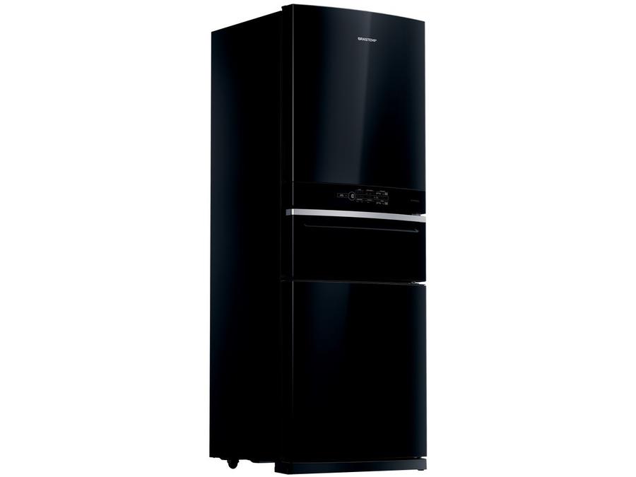 Geladeira/Refrigerador Brastemp Frost Free Inverse - Preta 419L BRY59BE