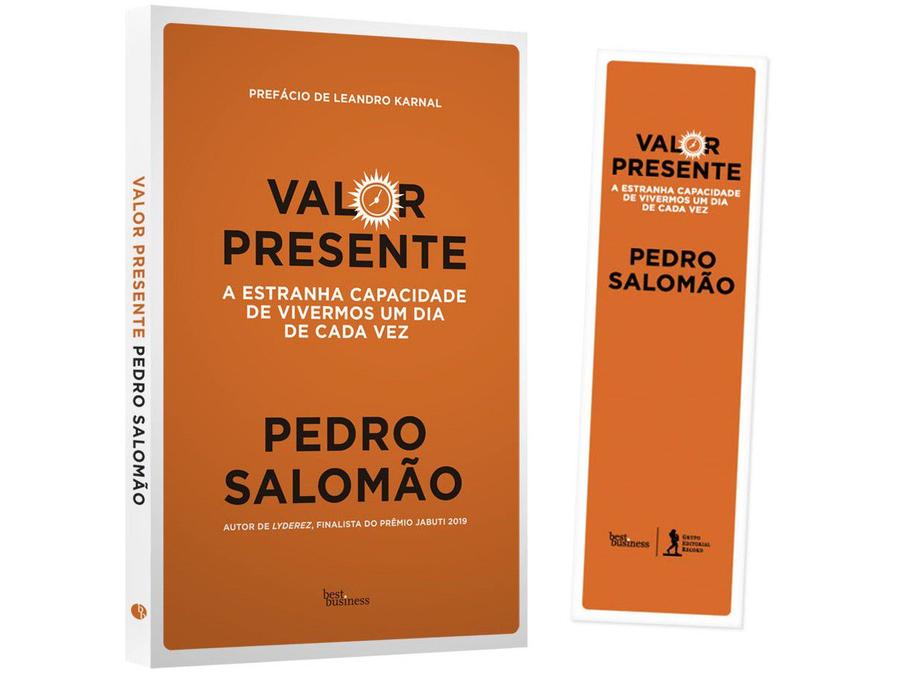 Livro Valor Presente Pedro Salomão - com Brinde Pré Venda