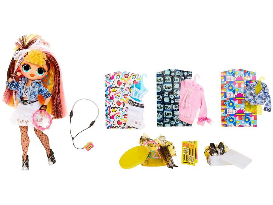 Boneca LOL Surprise OMG Remix Pop BB - com Acessórios Candide