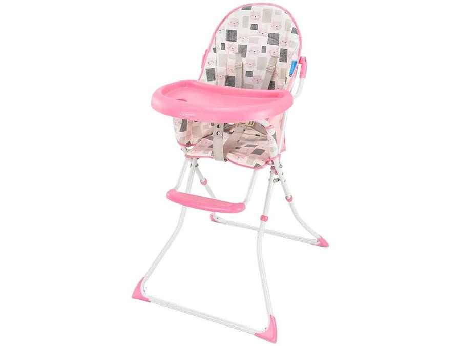 Cadeira de Alimentação Alta Multikids Baby - Slim Gatinho 0 a 15kg