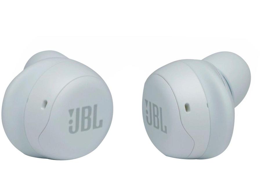Fone de Ouvido Bluetooth JBL Live Free NC+ - True Wireless com Microfone à Prova de Água Branco