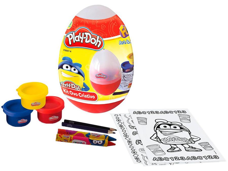Kit de Pintura Ovo Criativo com Acessórios - Play-Doh