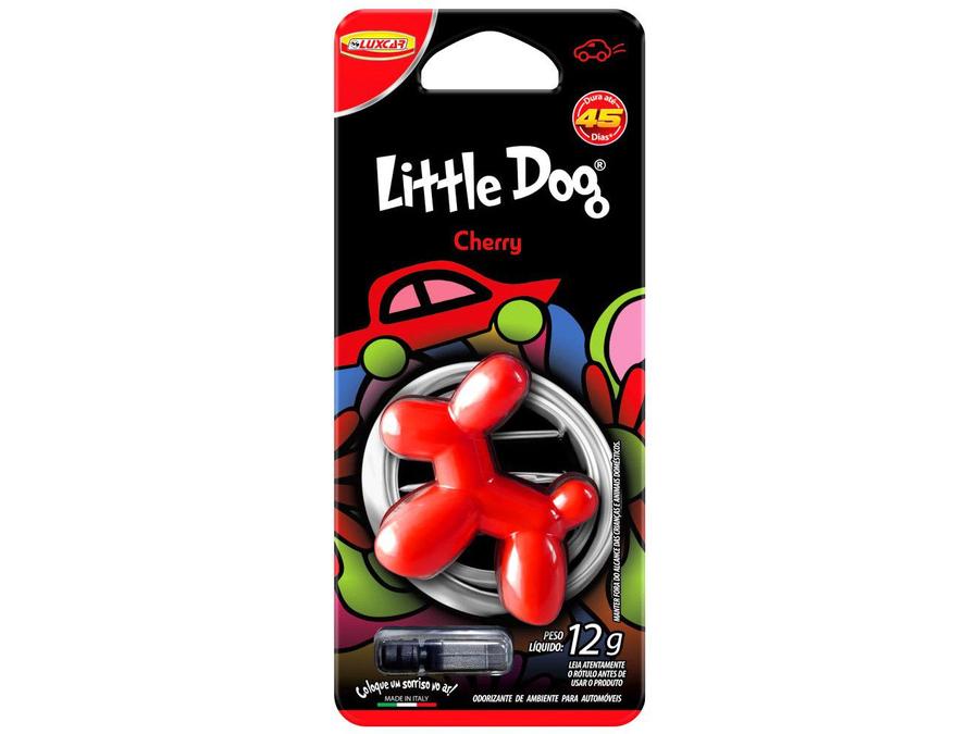 Odorizador Automotivo Plástico Injetado Luxcar - Little Dog Cherry