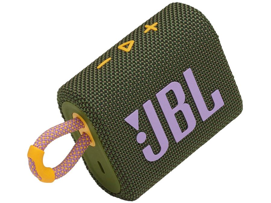 Caixa de Som JBL Go 3 Bluetooth Portátil - 4,2W
