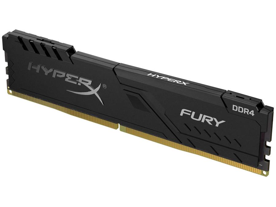Memória RAM 8GB DDR4 HyperX Fury 2400Mhz - com Dissipador
