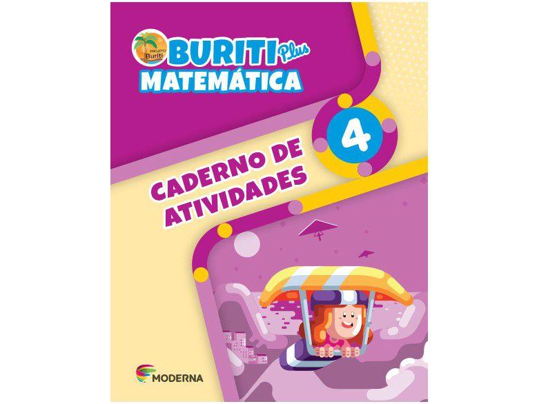 Caderno de Atividades Buriti Plus 4° ano - Matemática