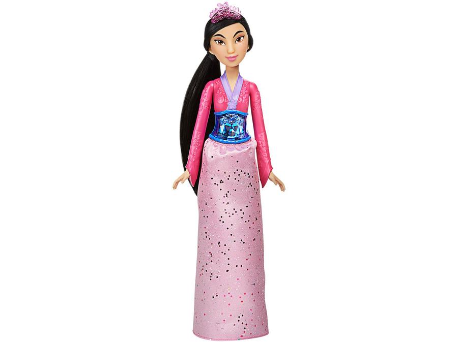 Boneca Disney Princess Brilho Real - Princesa Mulan Hasbro