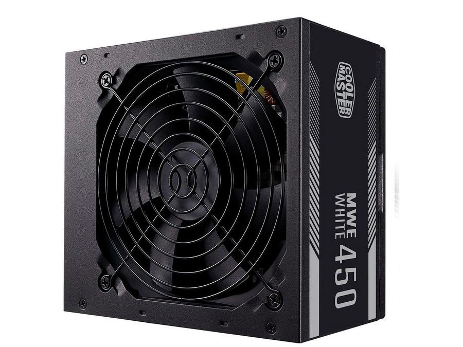 Fonte para PC 450W ATX Cooler Master - MWE 450 White V2 com Cabo