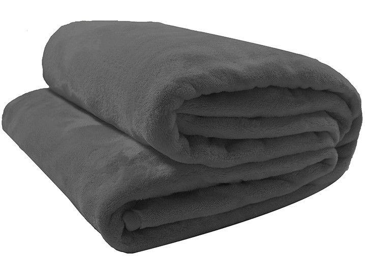 Cobertor Casal Camesa Microfibra 100% Poliéster - Velour Neo Chumbo