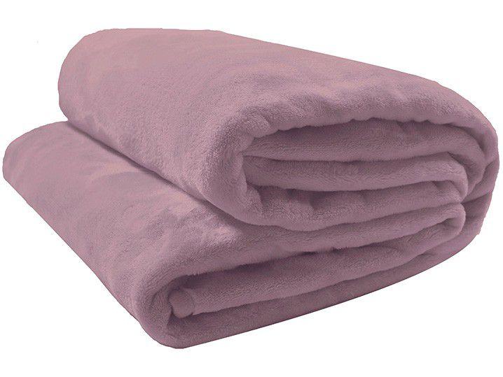 Cobertor Casal Camesa Microfibra 100% Poliéster - Velour Neo Rose