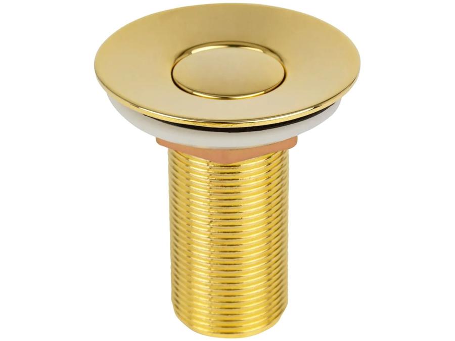 Válvula para Lavatório Ducon Metais - Longa com Click 7/8" Gold 1603