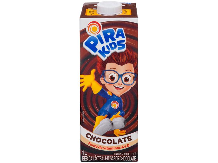 Bebida Láctea Piracanjuba Pirakids Chocolate 1L -