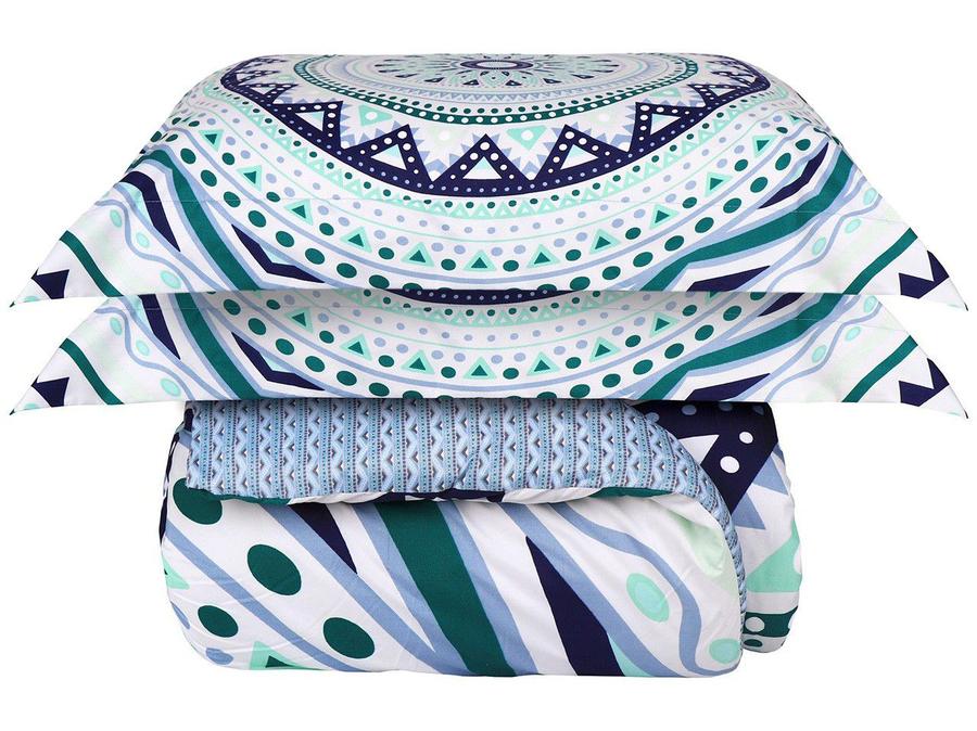 Colcha Casal Sultan Microfibra Mellow Malia - 3 Peças
