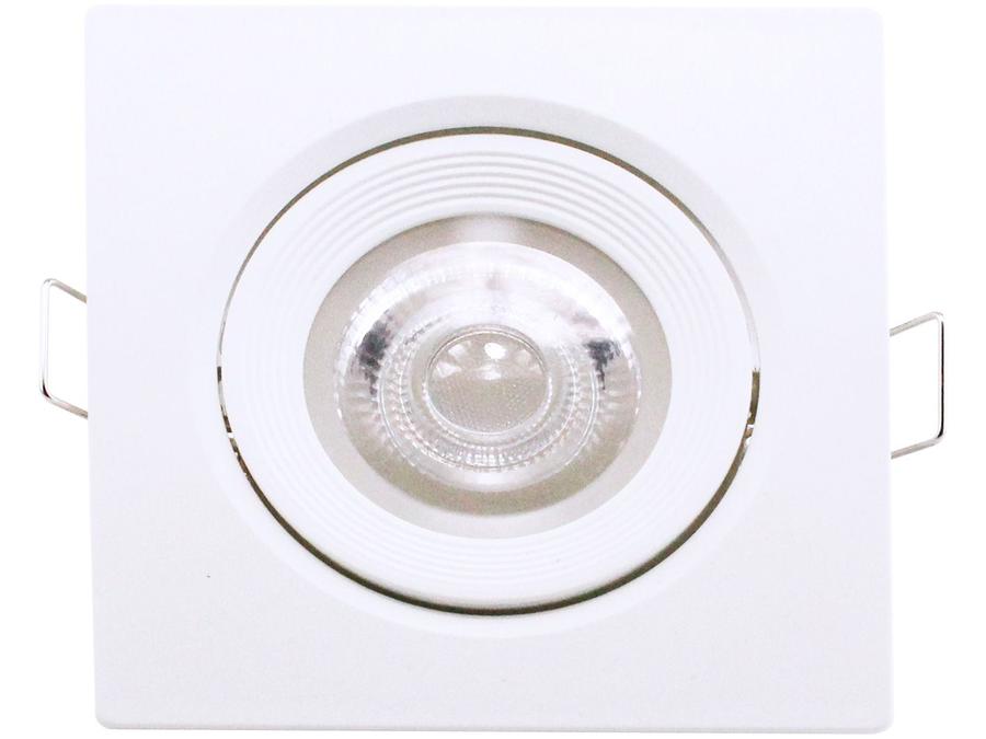 Spot de LED de Embutir Quadrado Branca Kian - Fênix 2 MR16 5W