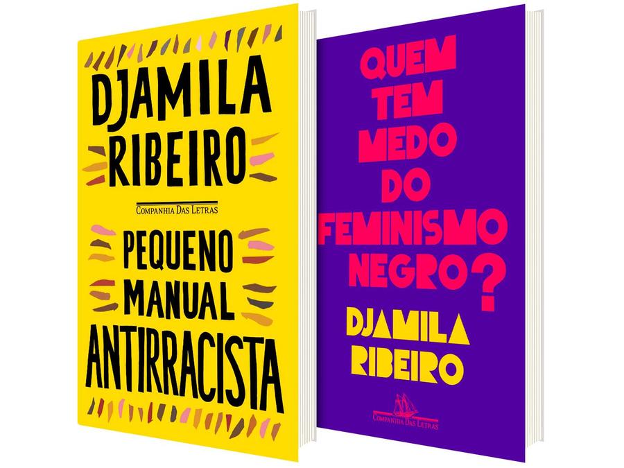 Kit Livros Djamila Ribeiro Pequeno Manual - Antirracista + Quem tem Medo do Feminismo Negro?